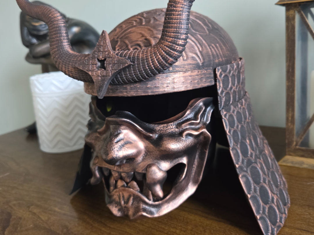Floral Samurai Kabuto Helmet