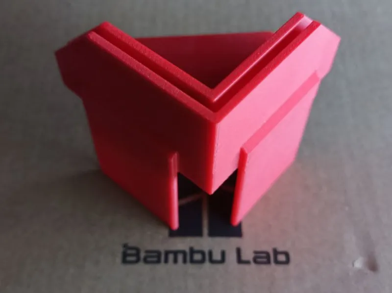 Eckwinkel-Scheibenhalter - 2mm Plexiglas
