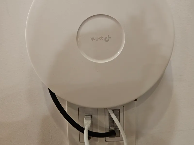 TP-Link EAP 670 outlet mount double gang