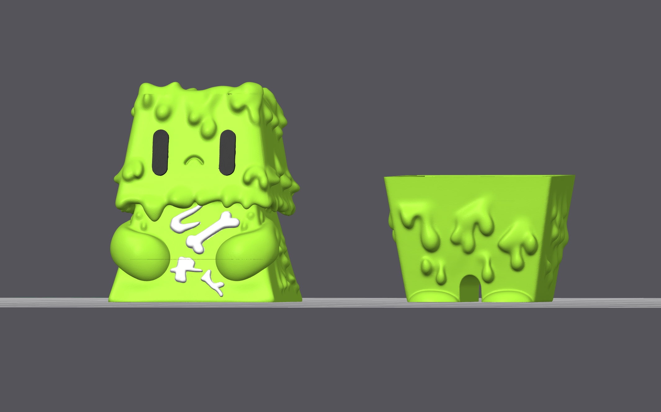 Miniatura 5 do modelo 3D TapCap Slime Guy