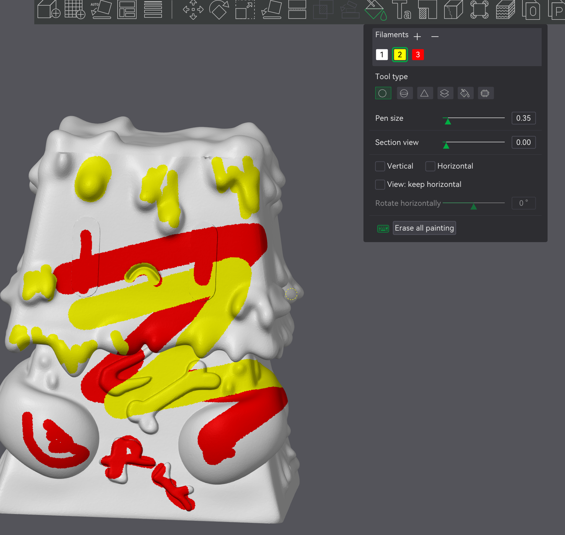 Miniatura 1 do modelo 3D TapCap Slime Guy