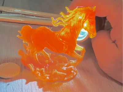 Flowing Light Steed