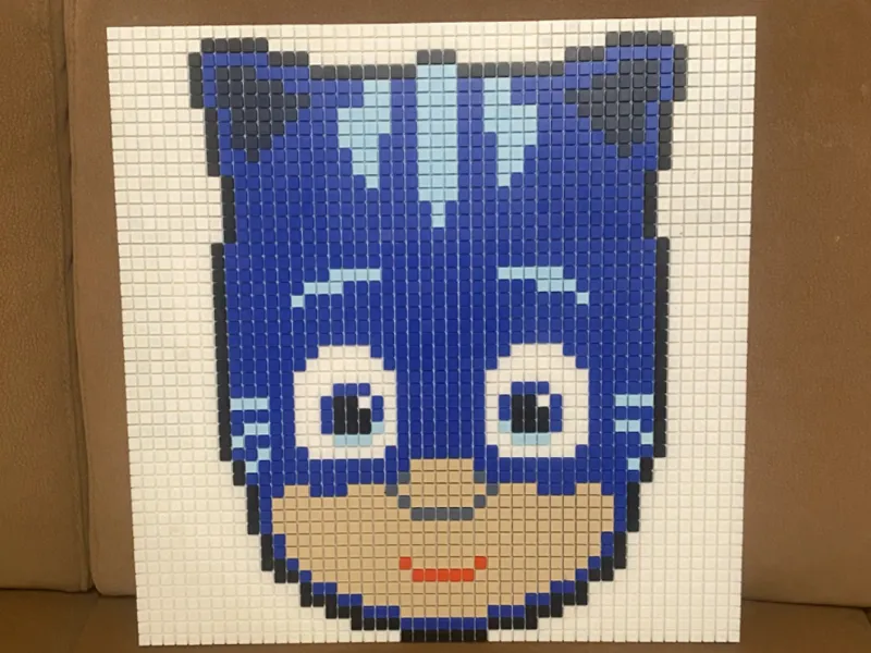 Pixel Puzzle Catboy