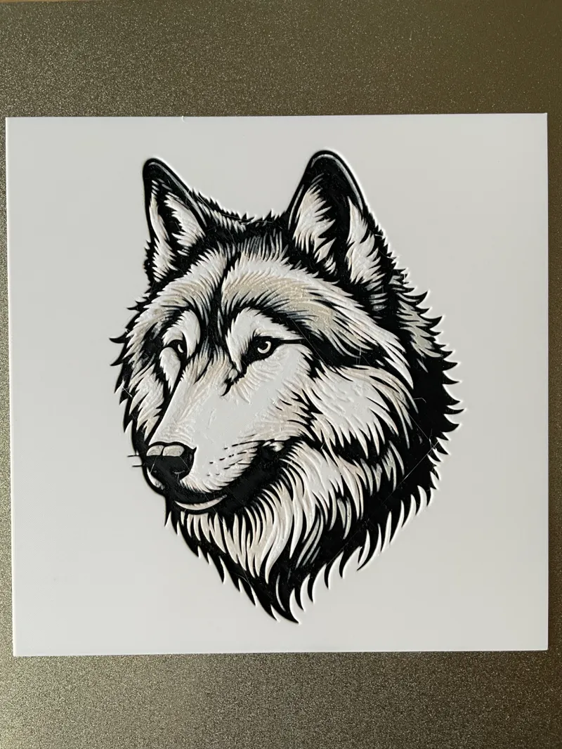 Wolf - Hueforge