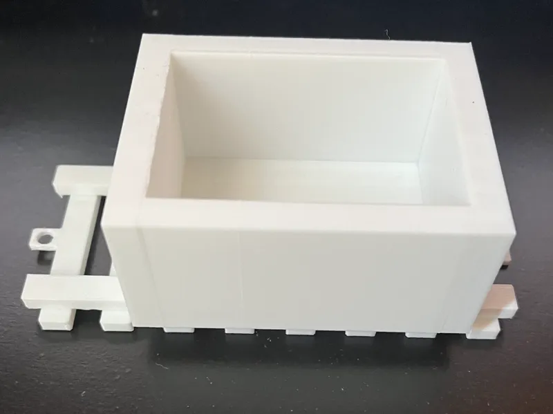 Minecraft Rails and Minecart (slidable+expandable)