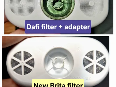 Brita filter valve adapter for Dafi filters