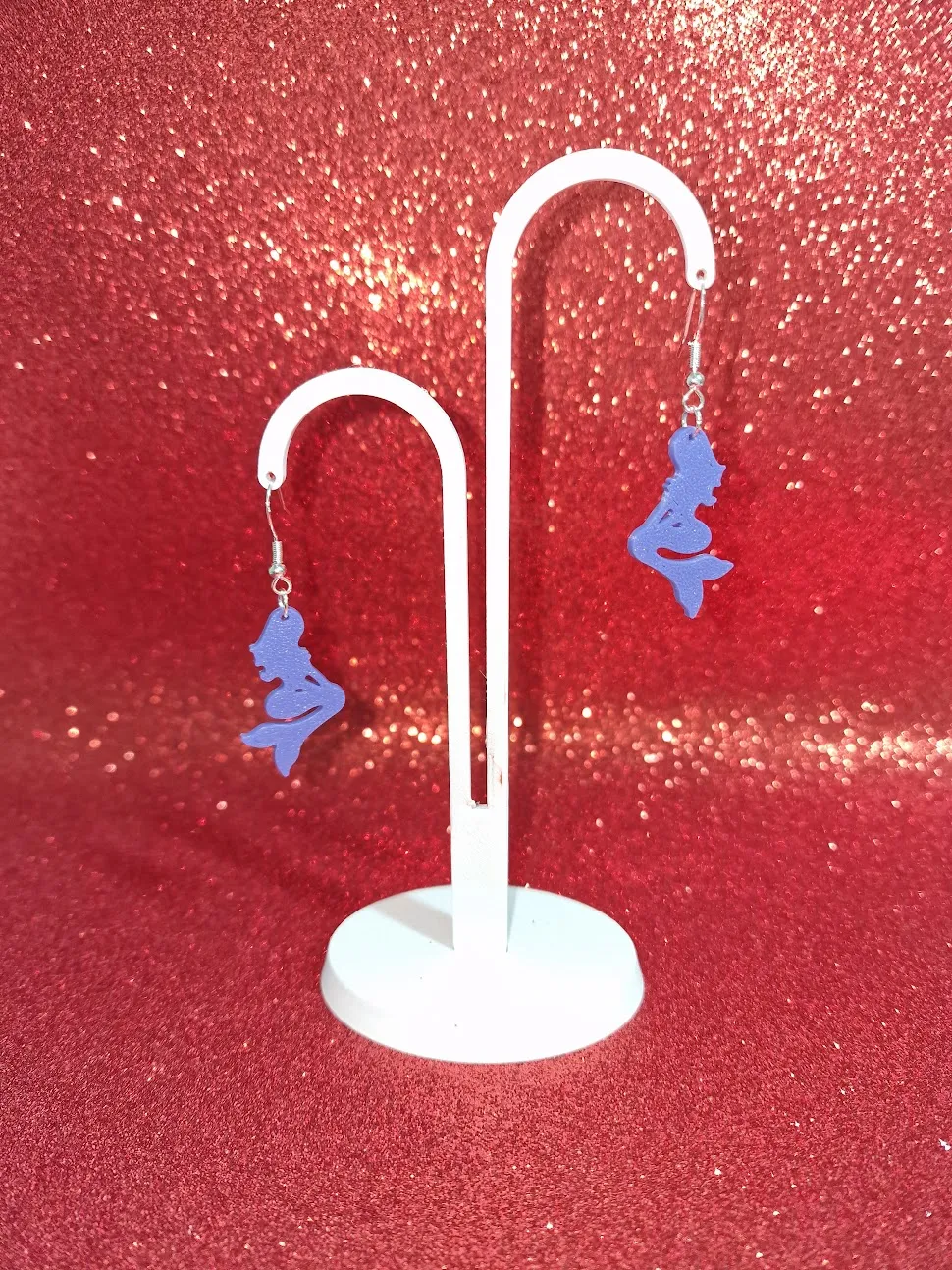 Pretty mermaid earrings view 3