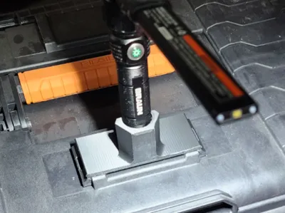RIGID PRO GEAR 2.0 Top Flashlight Mount Braun