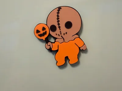 trick 'r treat Sam fridge magnet