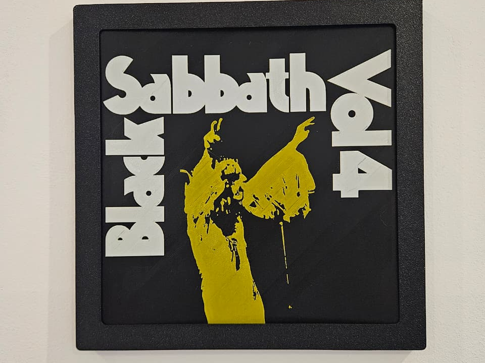 Vol. 4 - Black Sabbath album cover Wall Art