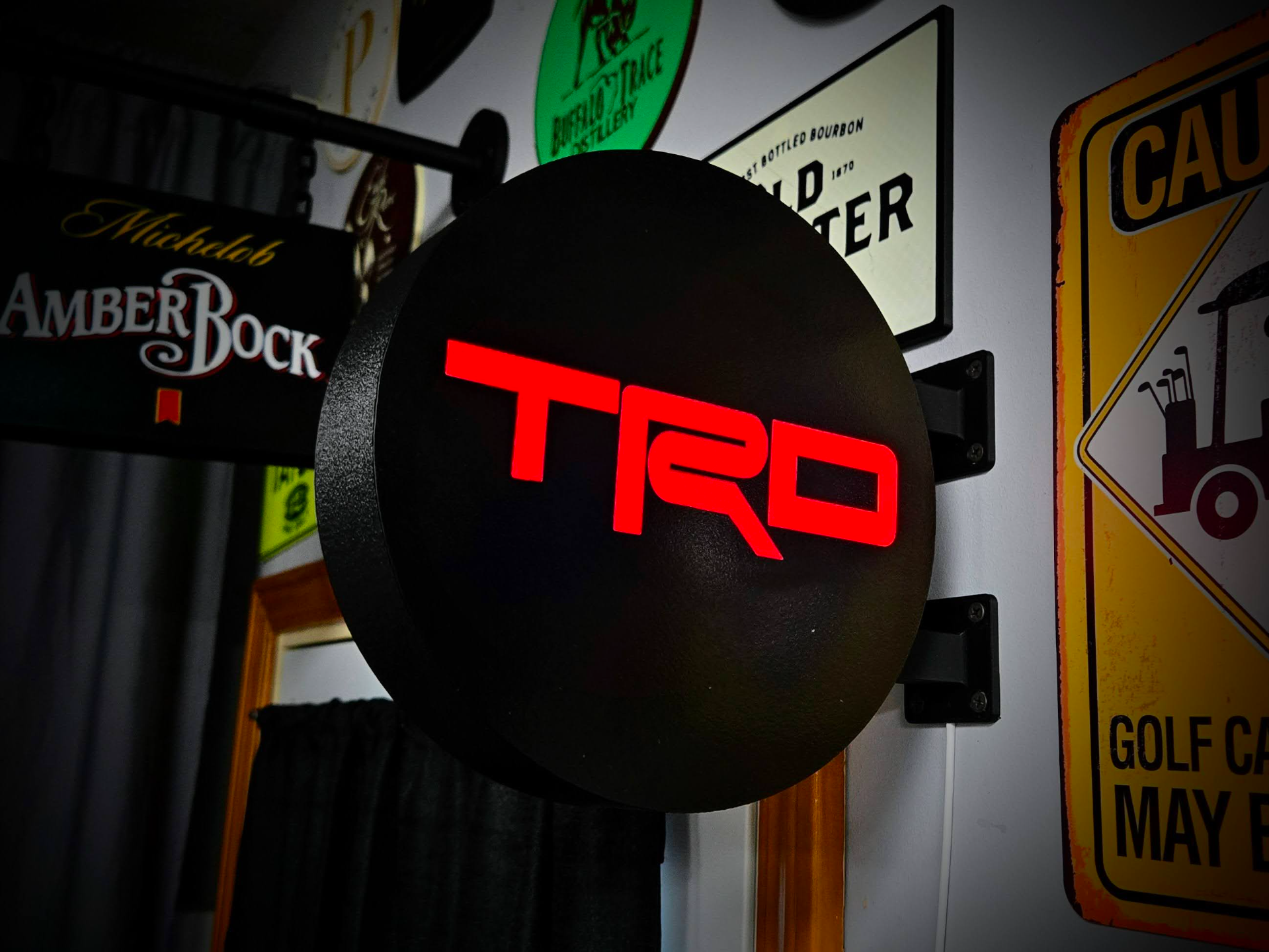 Toyota TRD~ 2-Sided Gas Station Lightbox Sign