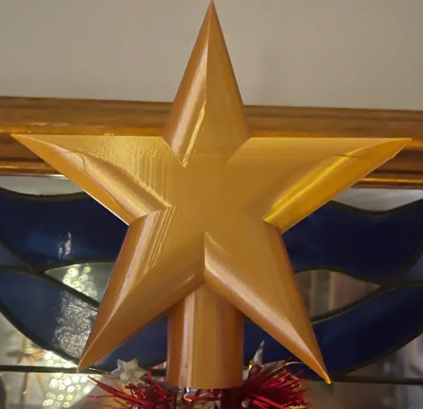 Étoile pour sommet de sapin