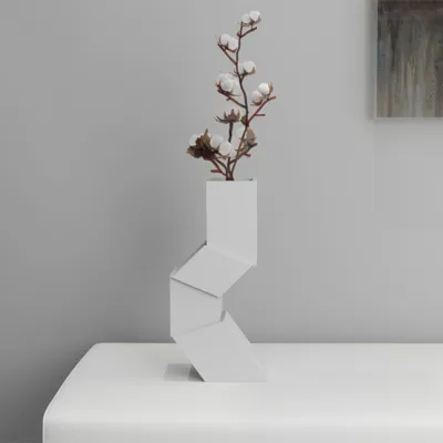 Geometric Vase | Decorative Vase | Abstract