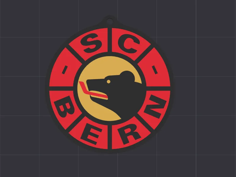 SCB Logo Keychain
