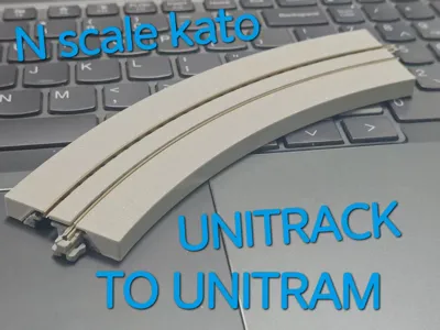 kato unitrack to unitram - for Curved track