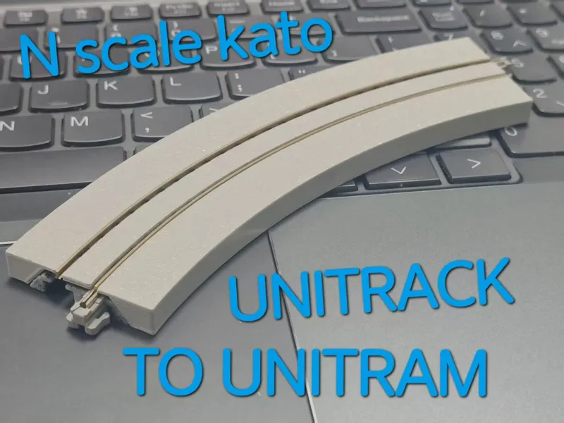 kato unitrack to unitram - for Curved track