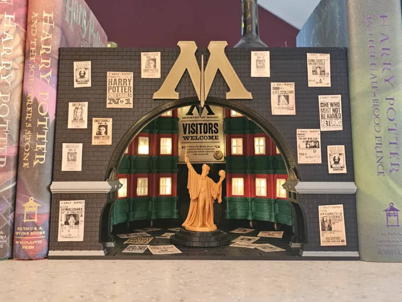 Harry Potter - Ministry of Magic Book Nook