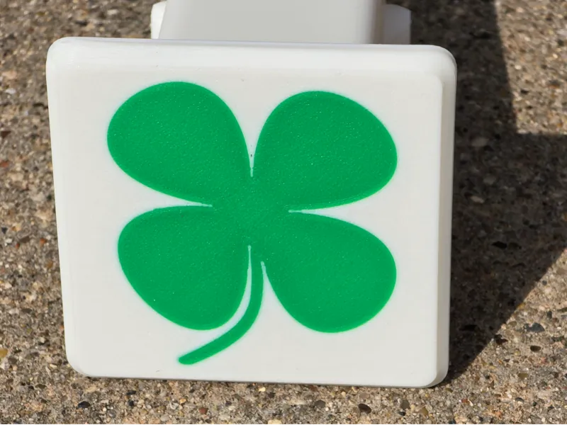 4-Leaf Clover Hitch Cover (2" Receiver)
