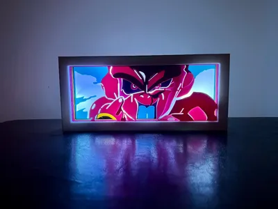 Majin Buu - LED Lightbox - NO AMS NEEDED