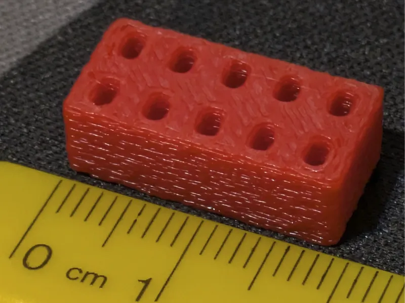 1:12 Scale Mini Midlan Clay Bricks
