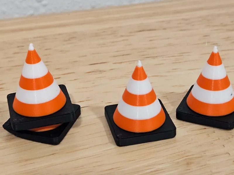 stackable toy construction cone