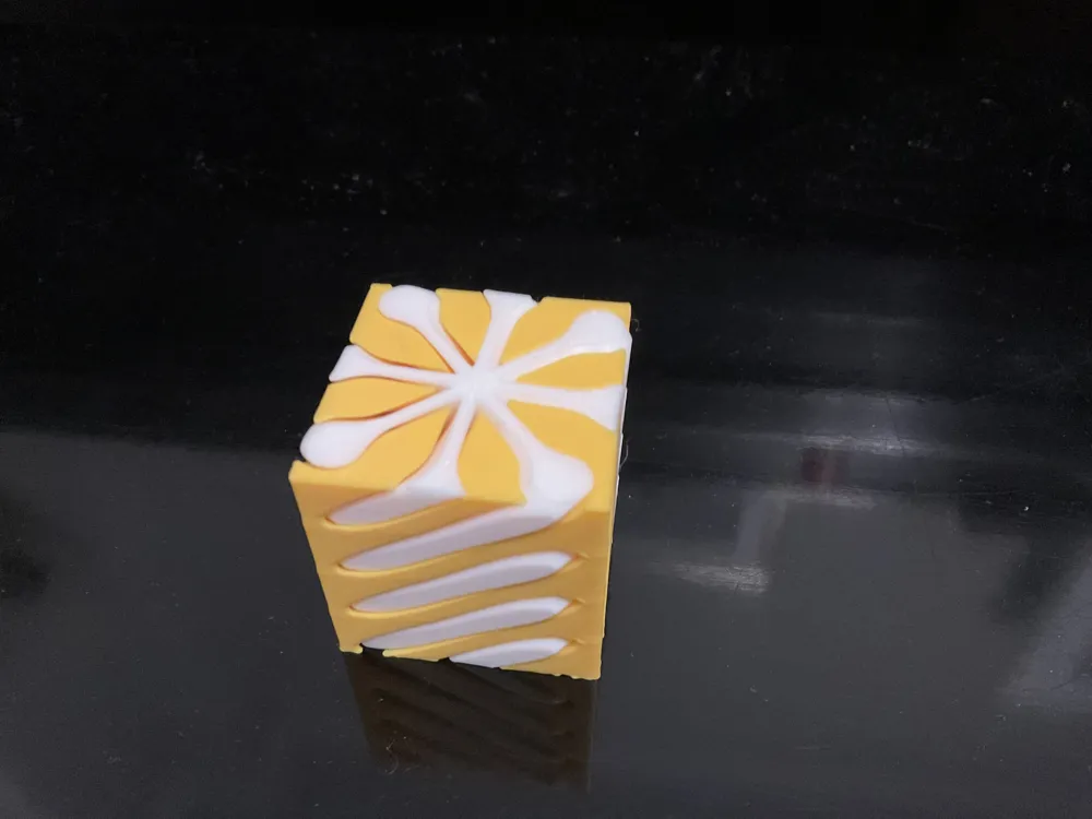impossible passthrough cube - Free 3D Print Model - MakerWorld