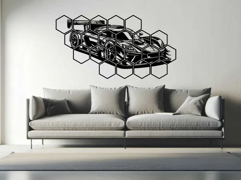 Race Car - Wall art