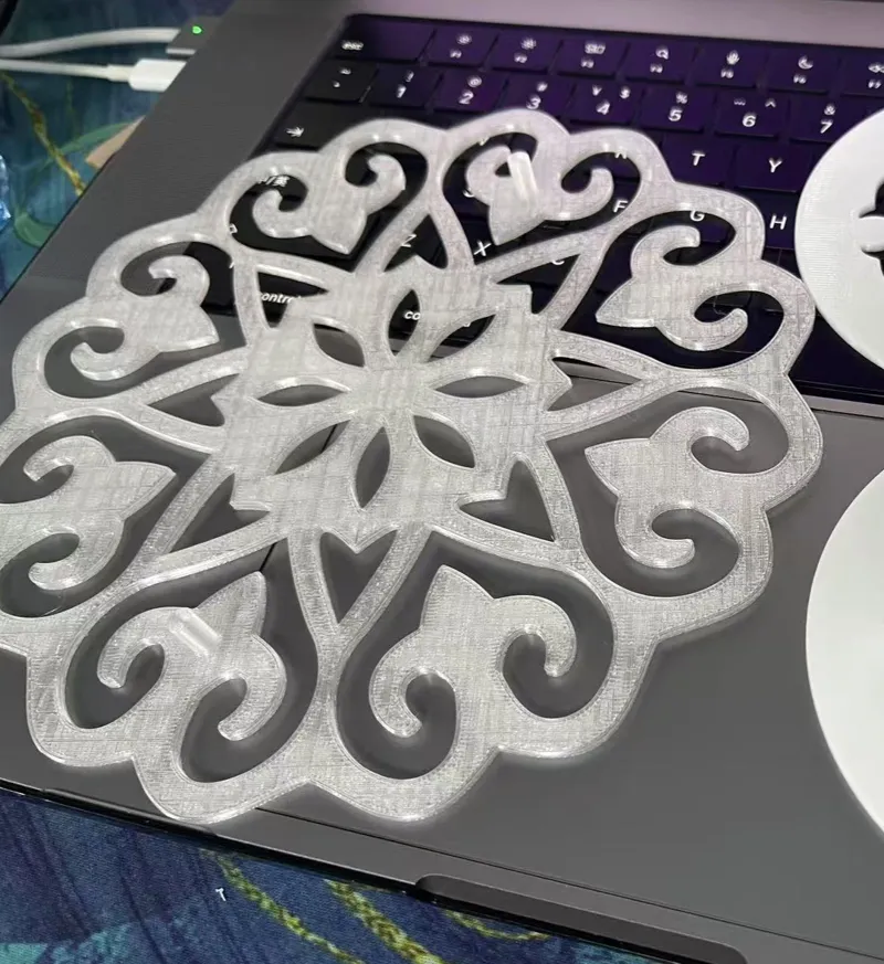 cake decorating dusting plate 蛋糕撒粉模具