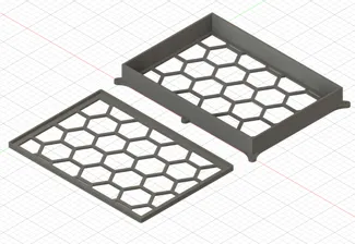 Basket (2/3rds) for Airbrush Spray Booth Filter