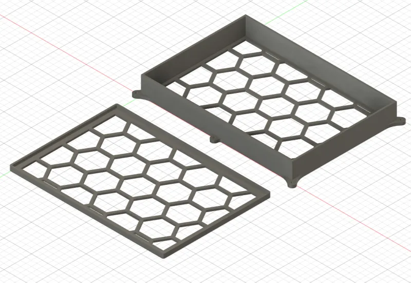 Basket (2/3rds) for Airbrush Spray Booth Filter
