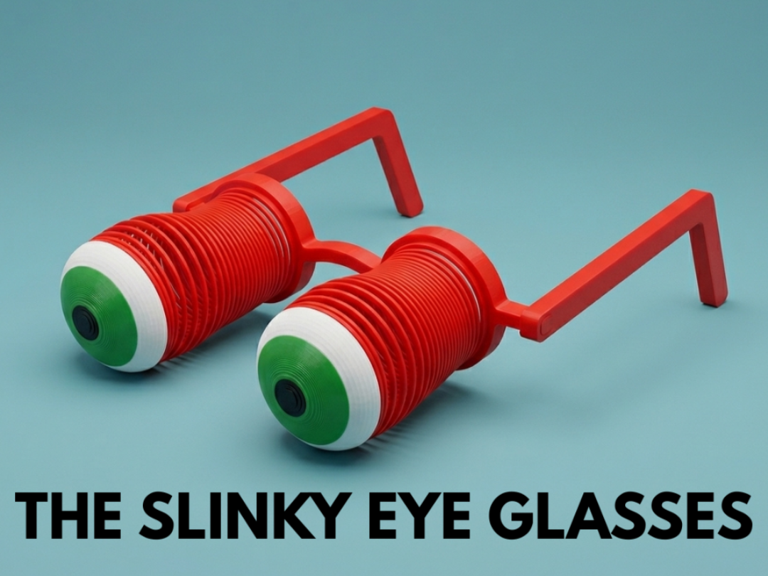 Slinky Eye Glasses - 1