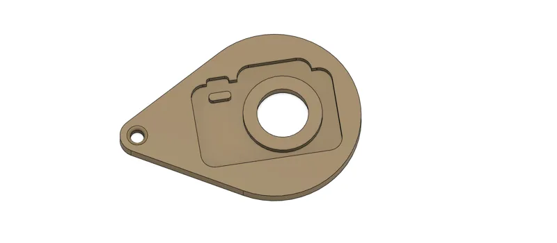 Keychain for photographers / přívěšek na klíče pro fotografy