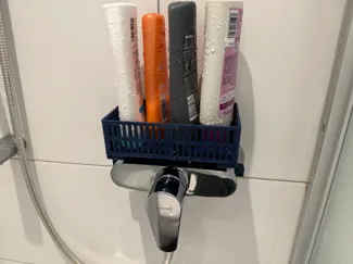 Shampoo Holder/Shower Caddy for 30mm Nuts