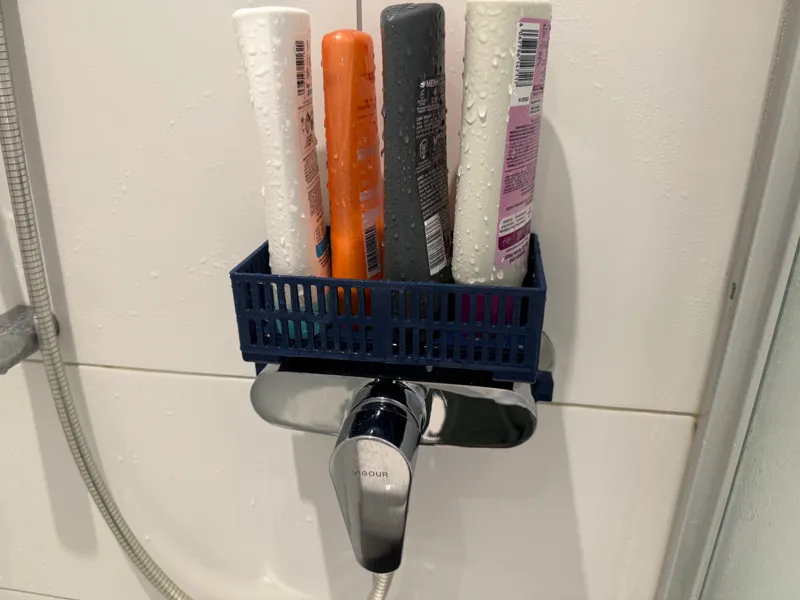 Shampoo Holder/Shower Caddy for 30mm Nuts