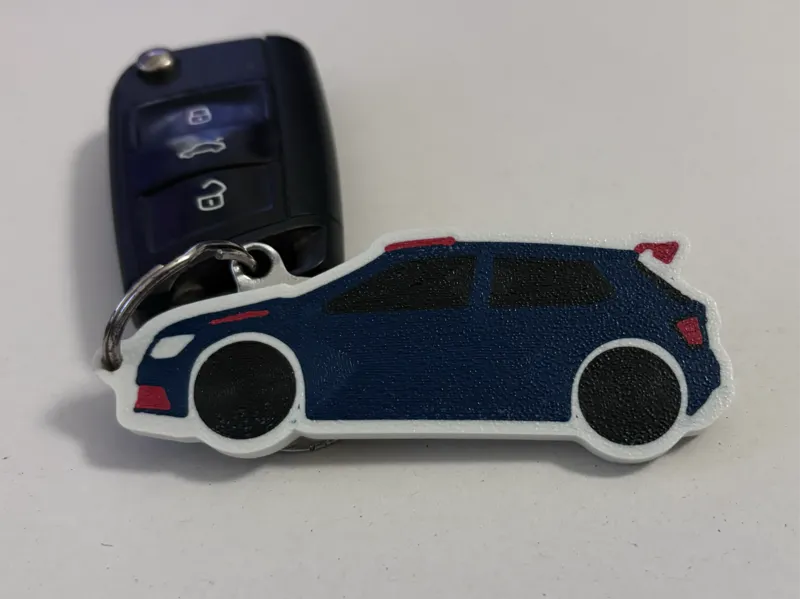 Skoda Fabia Keychain