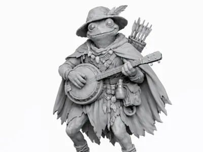 Timrek the Grippli Bard