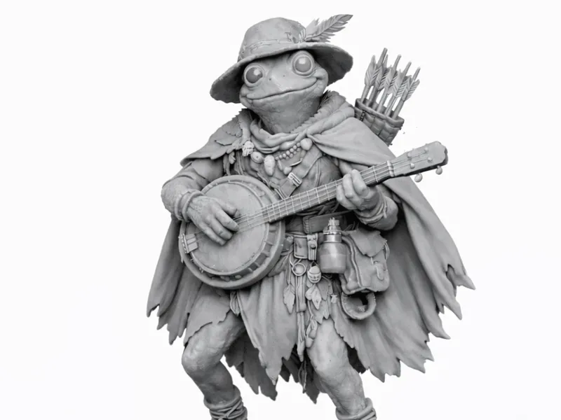 Timrek the Grippli Bard
