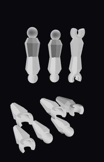 Miniatura 1 do modelo 3D Microbot Fidget Mult pieces