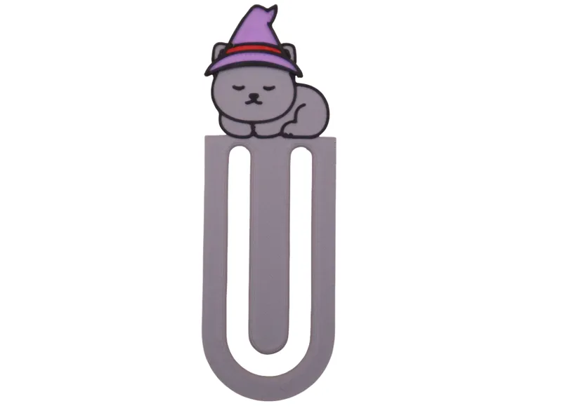Bookmark Cat with Witch Hat (AMS ready)