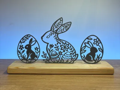 Timeless Easter Decoration Bunny Easter Egg