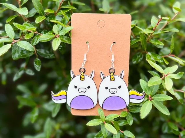 Squish Mellow Unicorn Earrings