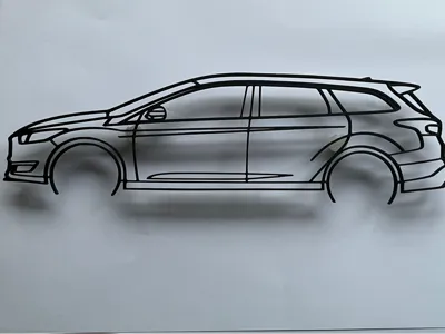 Ford Focus Wagon ST-3 silhouette