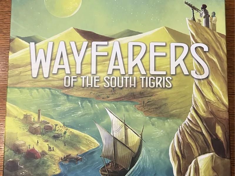 Wayfarers of the South Tigris Board Game Insert