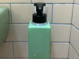 Wall-Mount Bottle Holder (shampoo holder)2Size