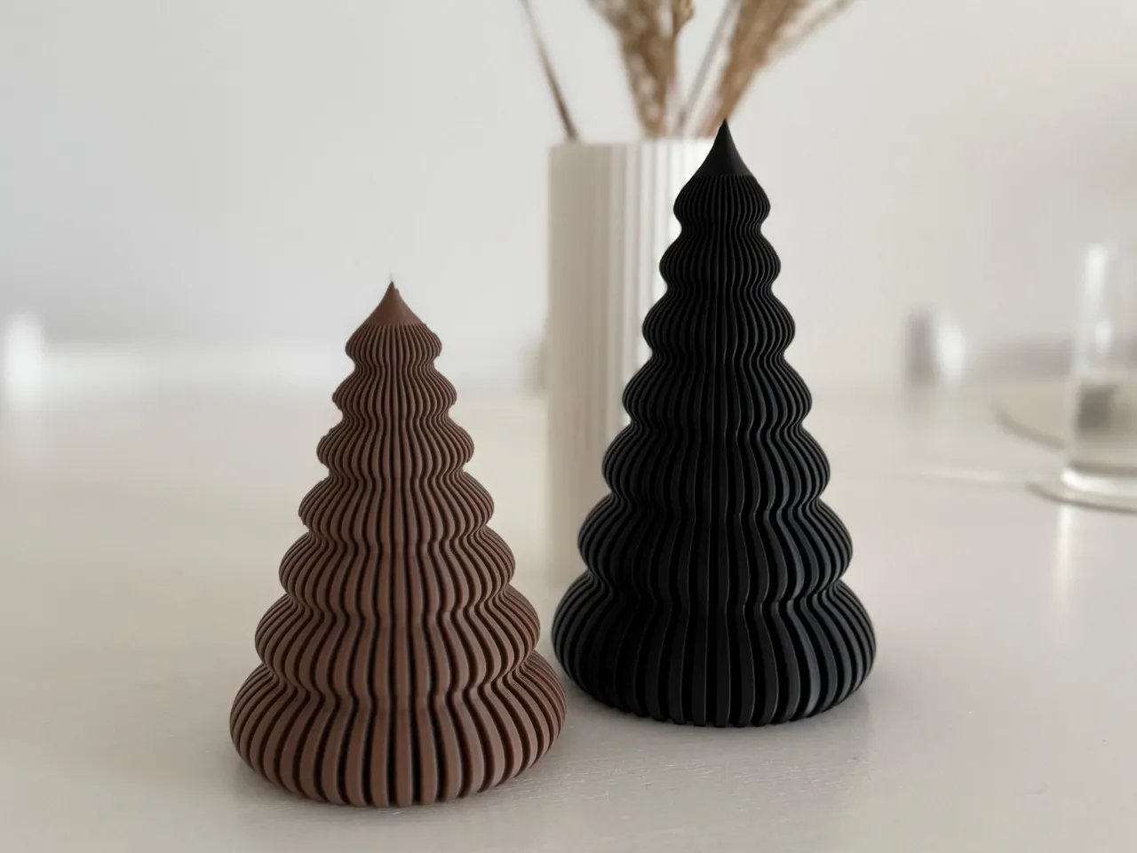 Christmas trees (tealight compatible) view 3