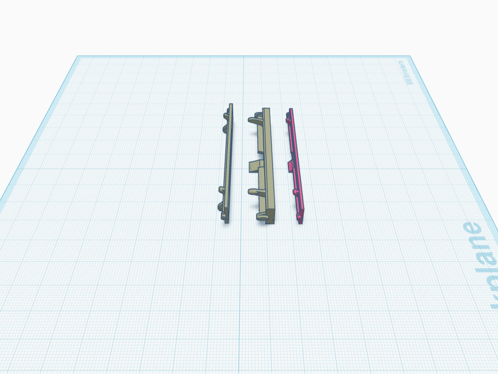Slim Door 3D model