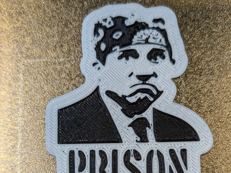Prison Mike Keychain