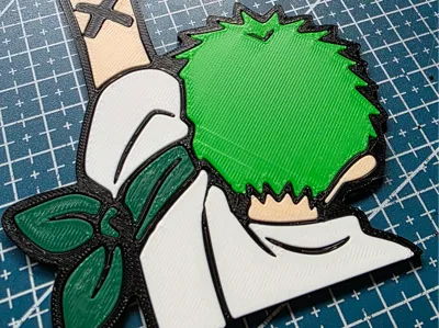 One Piece Zoro Silhouette – Iconic design without AMS