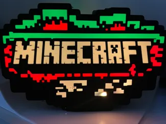 Minecraft LED Lightbox
