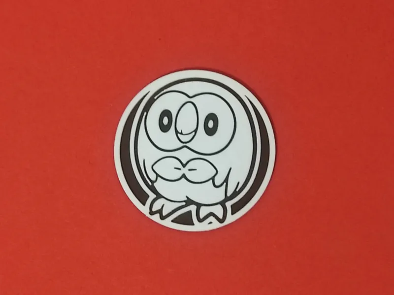 Rowlet Pokémon TCG Coin Replica - No AMS